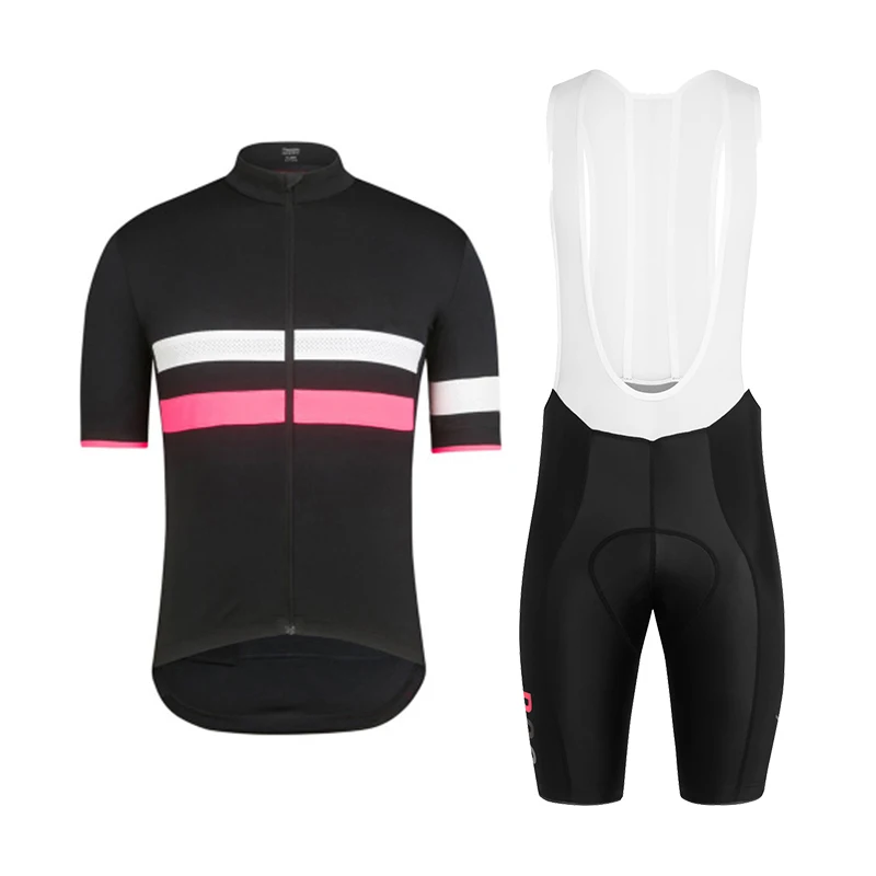 Bib Shorts suit RCC Pro Cycling Jersey Set Summer MTB Bicycle Clothing Maillot Ropa Ciclismo Polyester Racing Bike Clothes Cycling Set - Color: Bib Shorts suit