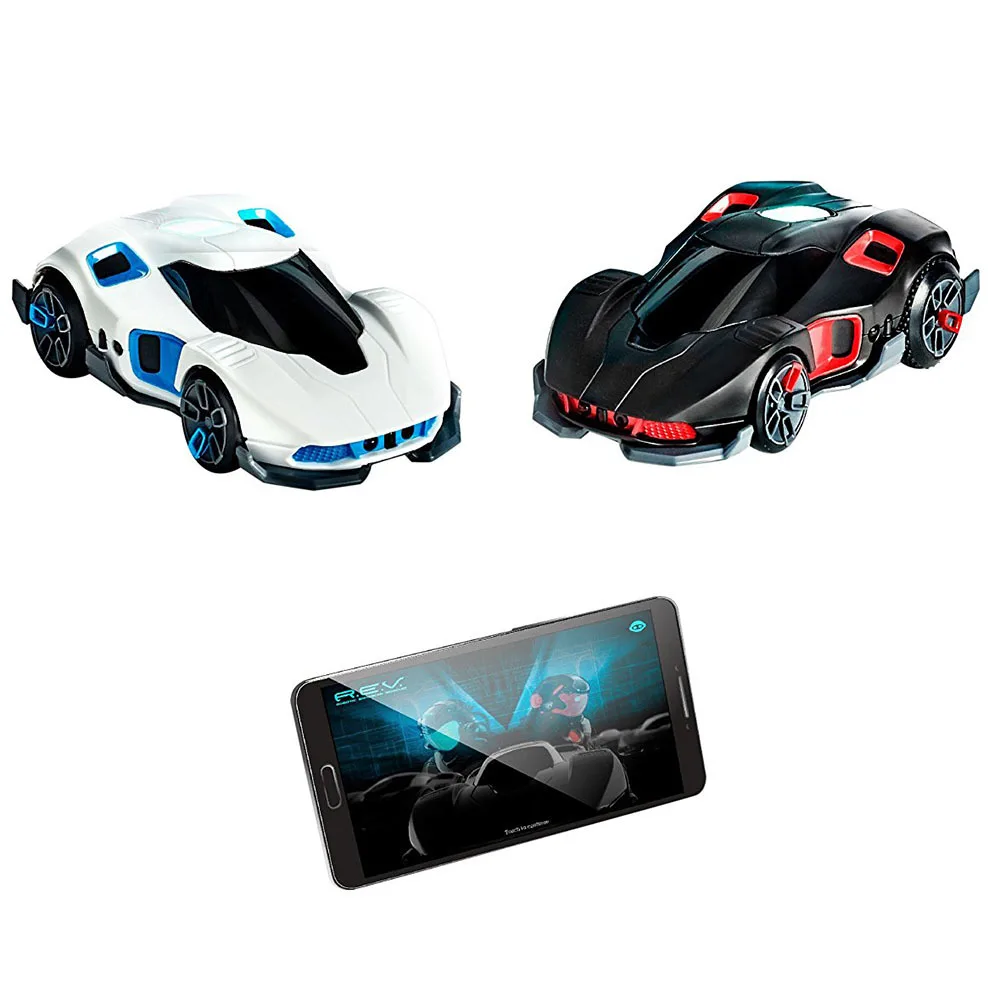 WowWee R.E.V игрушки на дистанционном управлении RC гоночный автомобиль 2 шт. роботизированные улучшенные транспортные средства гоночный автомобиль вспышка огни для рождественских подарков