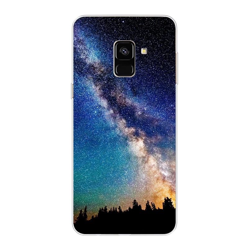 ciciber Cover For Samsung Galaxy A8 A9 A7 A6 A5 S 2016 2017 2018 Star C 9 8 7 5 Pro Plus Phone Cases Soft TPU Northern Lights |
