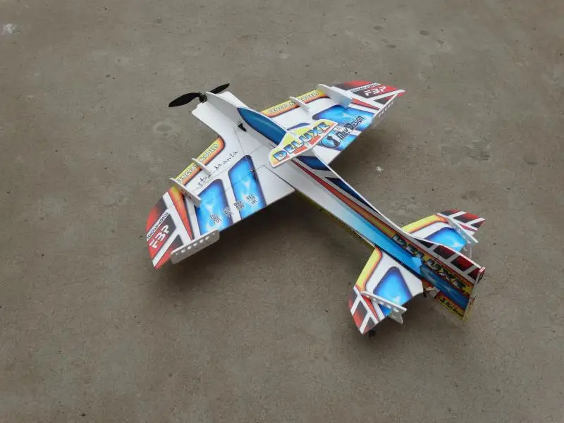 RC electric remote control plane airplane part parts  pp material quality Deluxe 3d fly includes Landing gear