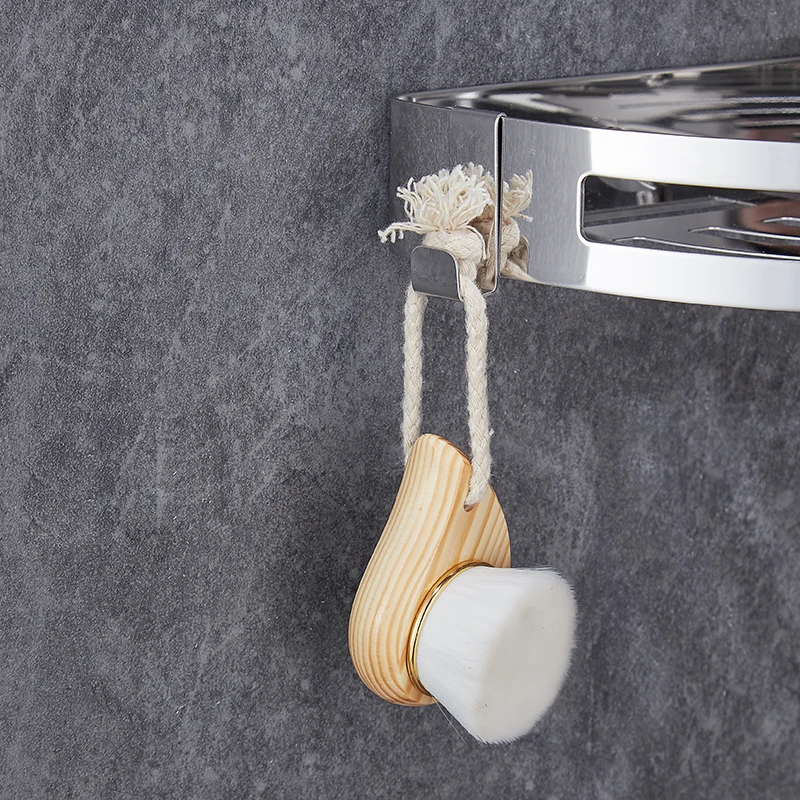 BVZ полка для ванной из нержавеющей стали аксессуары комнаты корзина душа угловые