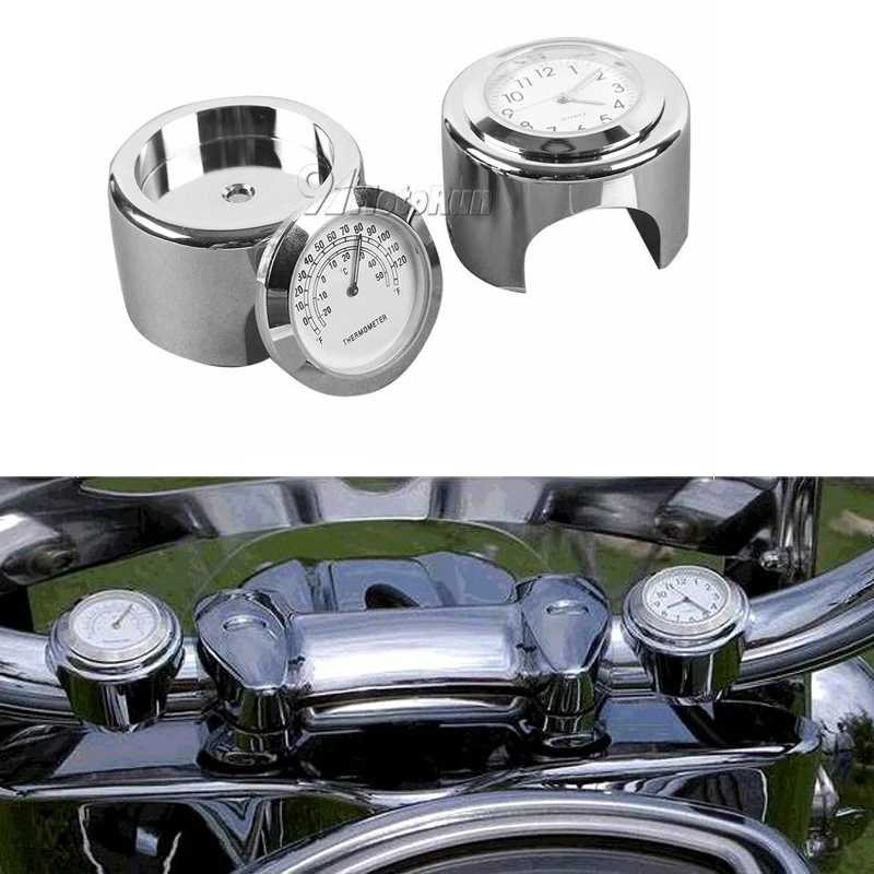 Термометр для Руля Мотоцикла термометр 7/8 &quot1&quot Suzuki бульвар злоумышленник