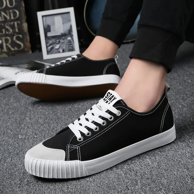 UEXIA Fashion Autumn Leather Casual Shoes Men Antiskid Lace-up Male British Young Student Wear-resisting Footwear | Обувь