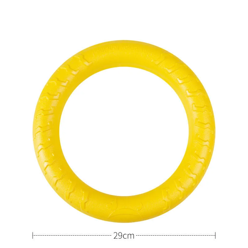 29cm ring 1 шт. EVA игрушки для собак товары для домашних животных жевательная игрушка интерактивный Съемник укус Игрушки для маленьких больших собак аксессуары для обучения продукты Apr30 - Цвет: 29cm ring