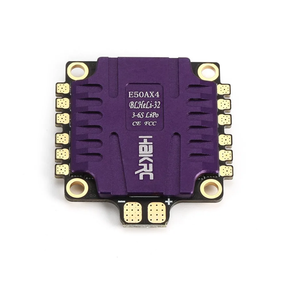 E50AX4 50A 3-6S BLHeli_32 5 в 3A BEC PCB Dshot1200 4 1 ESC для моделей RC Мультикоптер гоночный Дрон Рамка