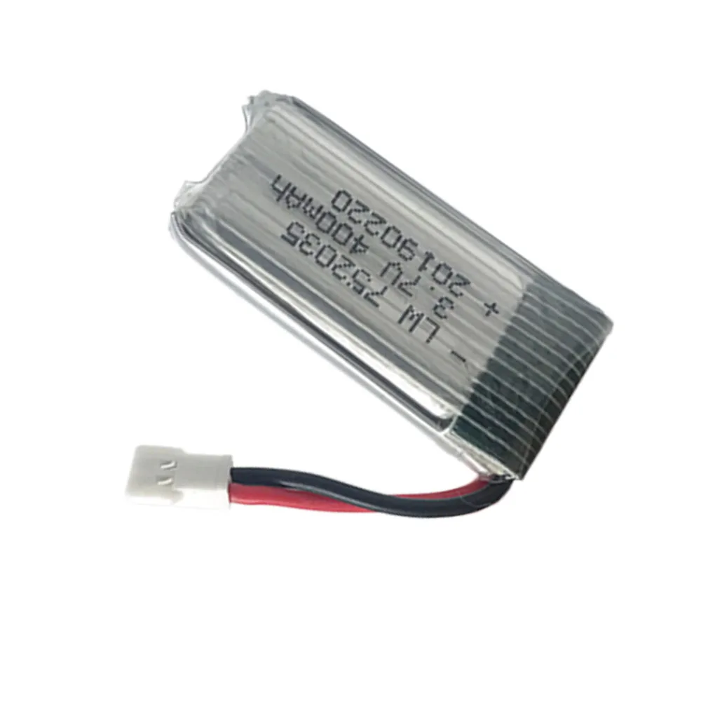 5 шт./компл. 3 7 в 400 мАч 30c Lipo аккумулятор для H107 H31 KY101 E33C E33 U816A V252 H6C 25C RC Квадрокоптер
