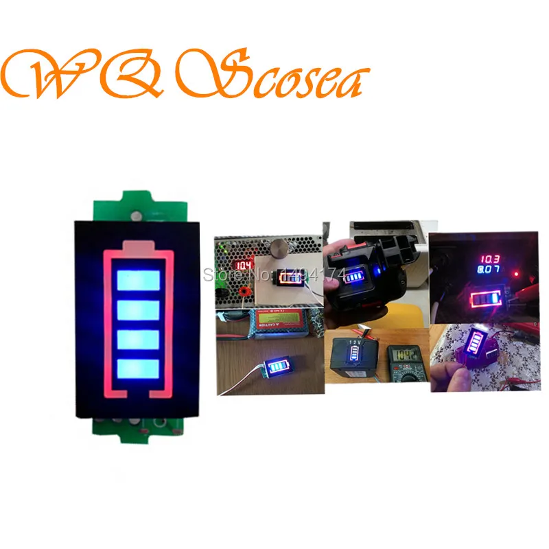WQScosea Q8S 326 3 серии S 18650 литиевая батарея индикатор емкости модуль дисплея плата