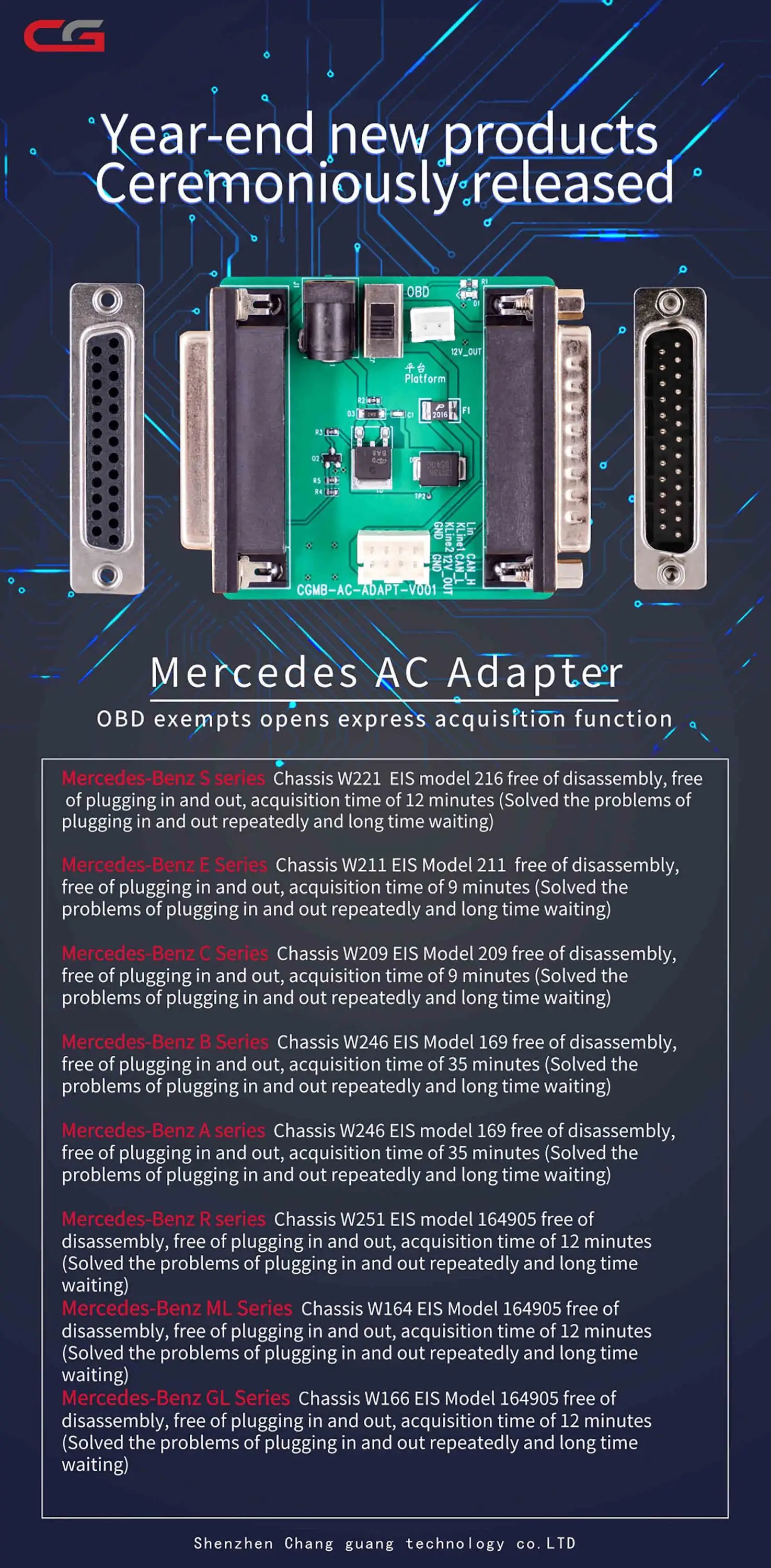 CGDI MB BENZ Key Programer через OBD Поддержка всех ключей потери CGDI Prog MB для Benz CG Prog для MB CGDI Pro