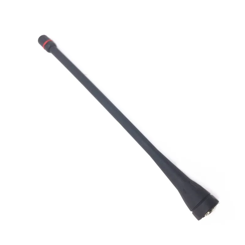 5 шт. черная резиновая UHF400 470MHZ антенна для Icom F21 F21S F21BR F21GM f24 f24S F4 двухсторонние