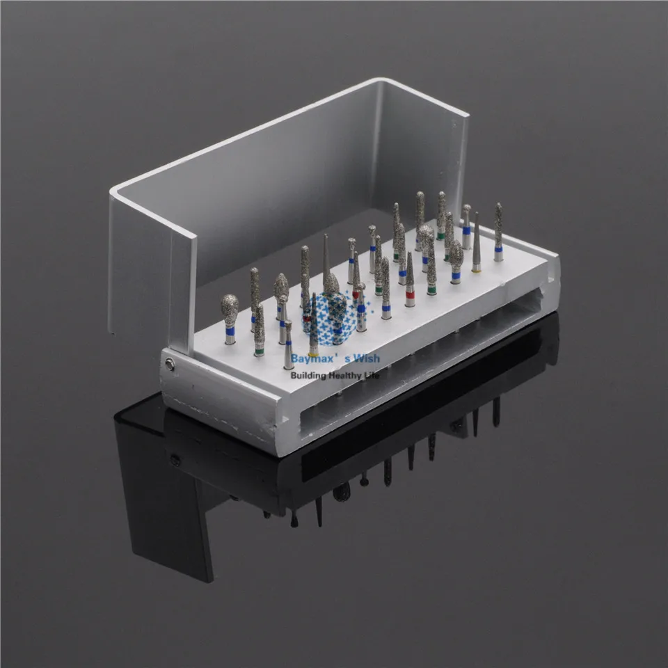 Для стоматологической дезинфекции Burs Holder Block и 30 шт. алмазная полировка FG1.6mm |