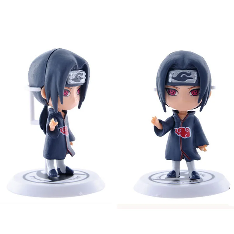 7 см Япония прыжок комиксов Наруто Фигурки Какаши Сакура Саске Итачи Obito Гаара ПВХ игрушки модель фигурки Куклы