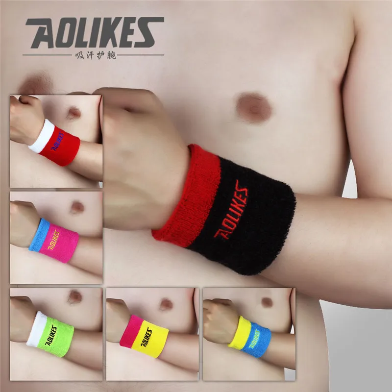 Наручные Защитные брендовые браслеты Aolikes 1 пара многоцветные обычные
