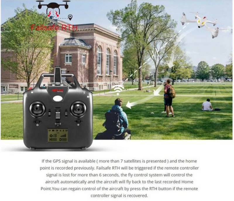 Gps дрона квадрокоптера MJX Bugs 2 gps бесщеточный мотор 2,4G 6-Axis Gyro RC Дроны с 1080P HD Камера с видом от первого лица Квадрокоптер с дистанционным управлением «Безголовый» режим игрушки с дистанционным управлением