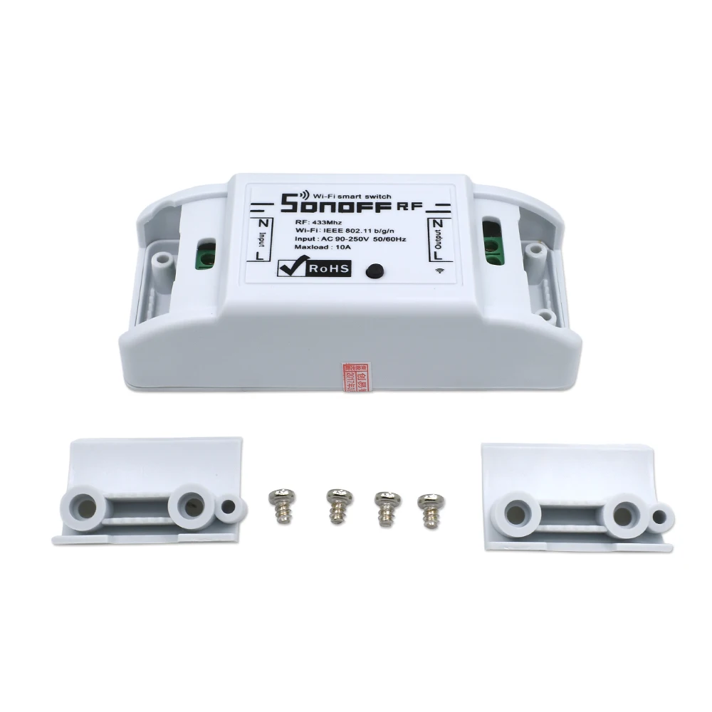 Itead SONOFF RF беспроводной Wifi переключатель универсальный для Модуль Автоматизации умного дома таймер Diy 433 МГц пульт дистанционного управления 220 В