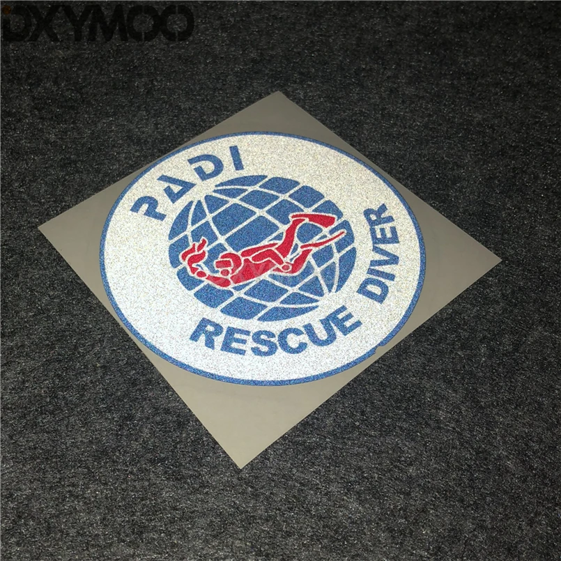 Автомобильный Стайлинг виниловая наклейка спасательная подводка PADI