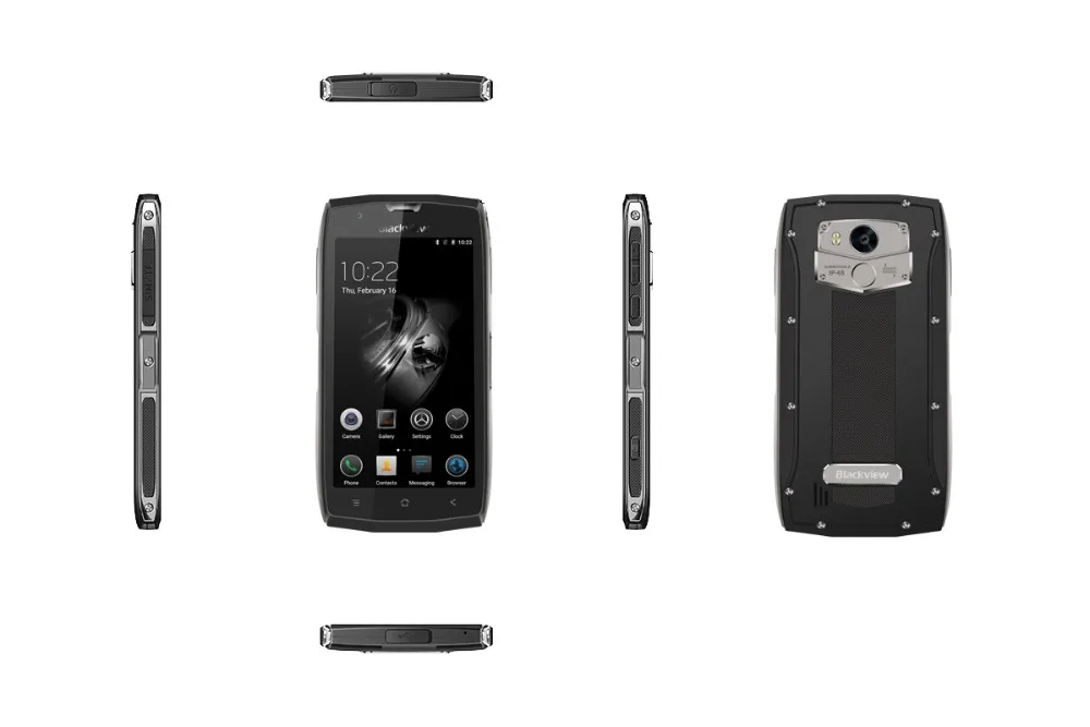 Blackview BV7000 " FHD MT6737T четырехъядерный процессор 2 Гб ОЗУ 16 Гб ПЗУ NFC Dual SIM 4G смартфон с отпечатком пальца 8,0 МП камера 3500 мАч батарея