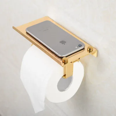 Нержавеющей стали ванной туалет держатель туалетной бумаги дозатор настенное