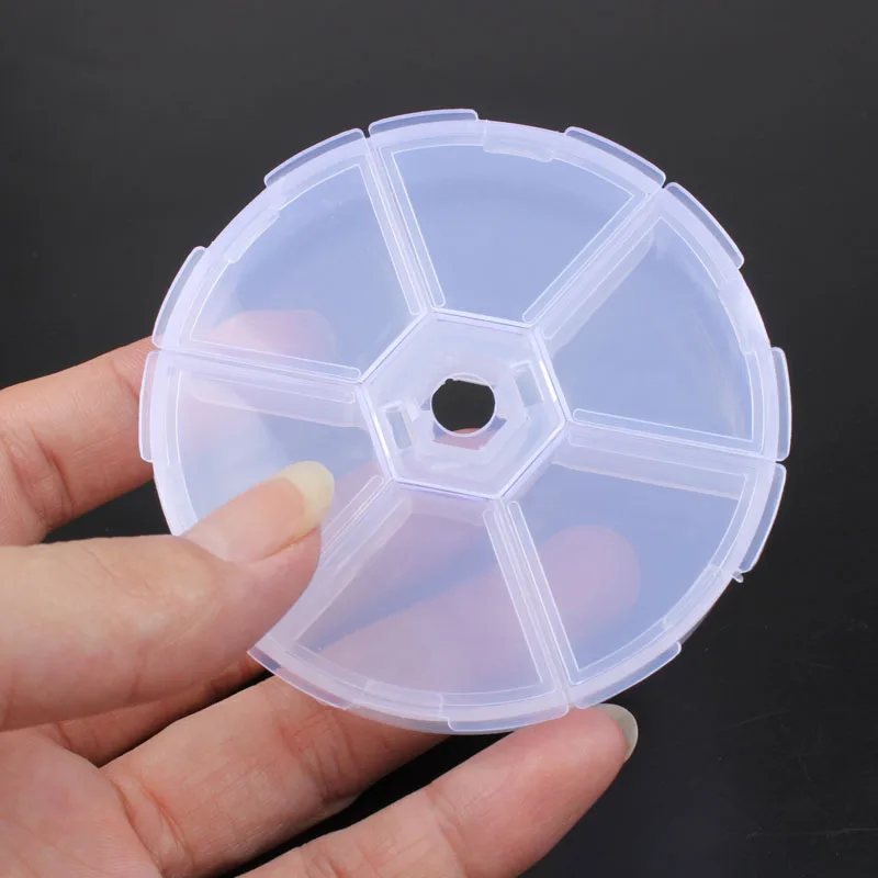 6 сеток бусины из горного хрусталя аксессуары контейнер чехол для дизайна ногтей