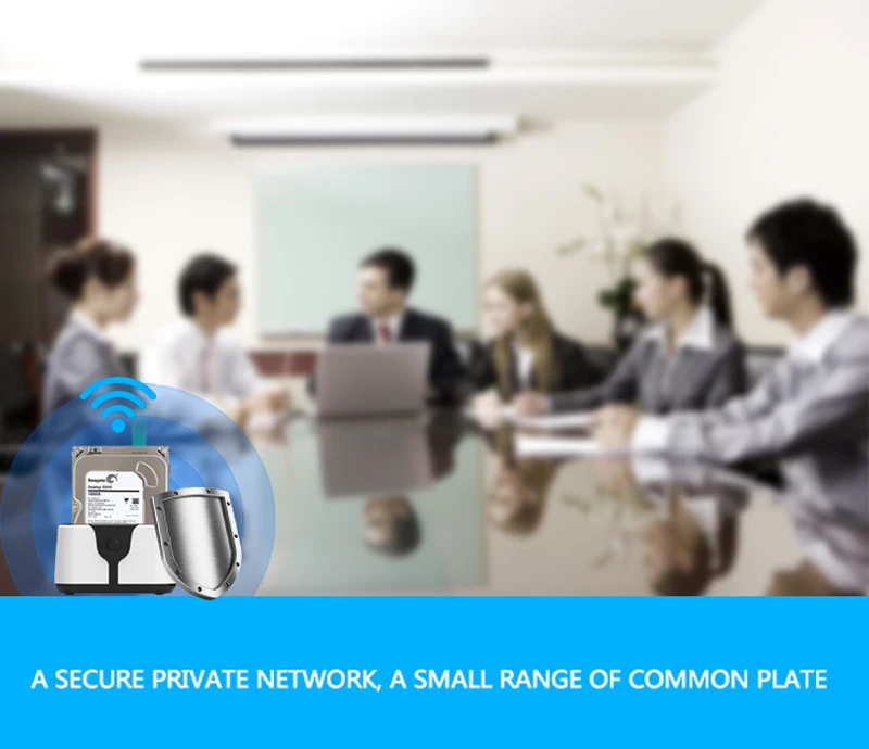WiFi HDD док-станция Внешние USB порты кард-ридер расширение персональный LAN хранение беспроводной передачи данных 3 режима работы
