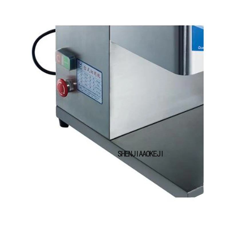 Настольный слайсер для свежего мяса пищевой промышленности резак из нержавеющей