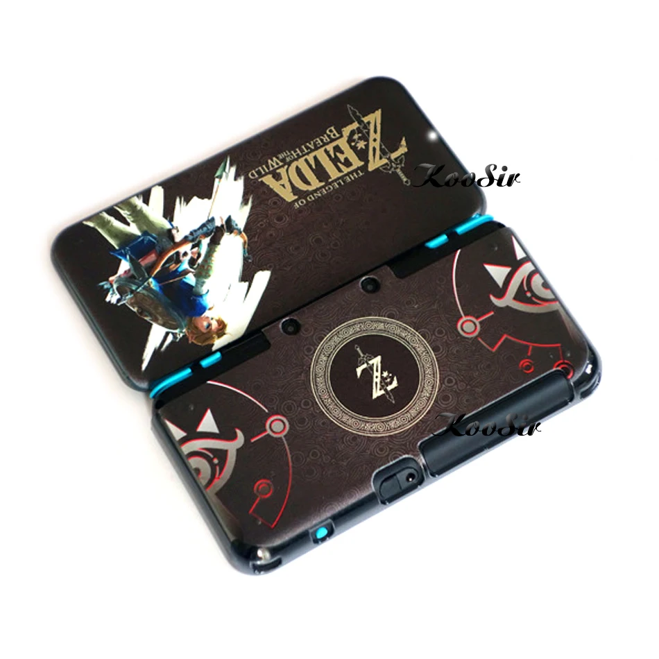 2DS LL/XL аксессуары шаблон чехол Pokeball пикачус защитный жесткий чехол оболочка кожа для nintendo консоли игры