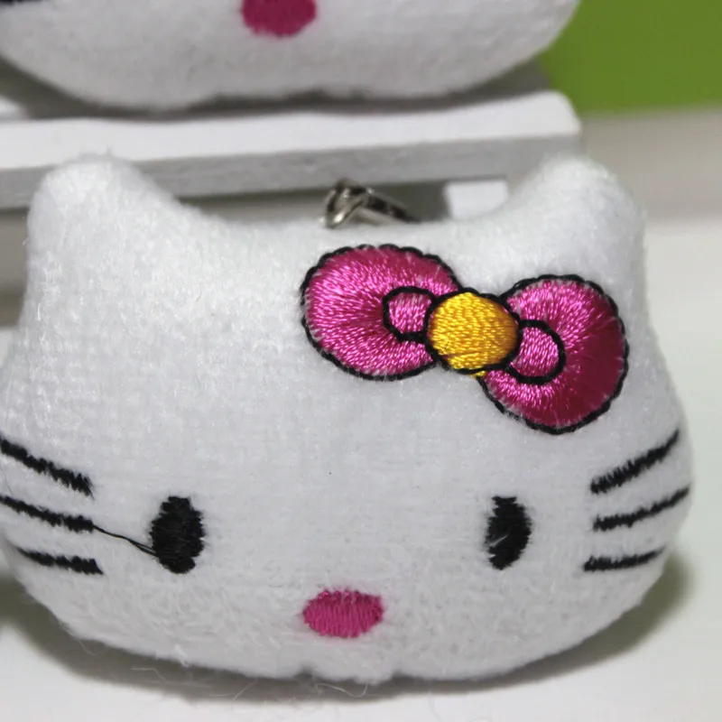 1 шт. плюшевая игрушка hello kitty маленький кулон детский подарок для вечеринки KT