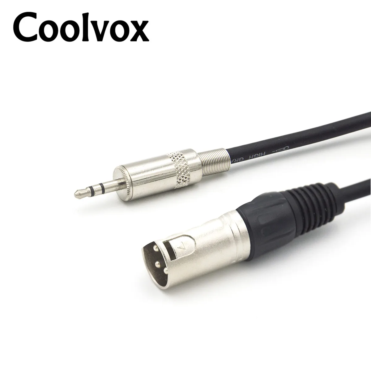 Аудио Микрофон Coolvox музыкальный кабель патч корды сбалансированные штекеры XLR