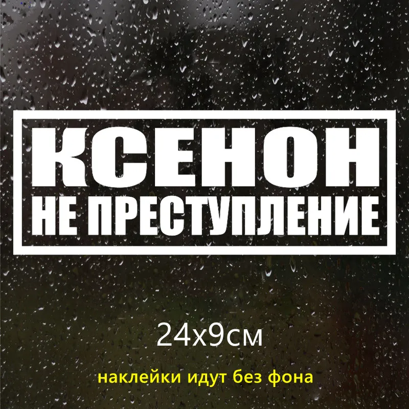 

CS-1126#24*9cm Xenon funny car sticker vinyl decal silver/black for auto car stickers styling