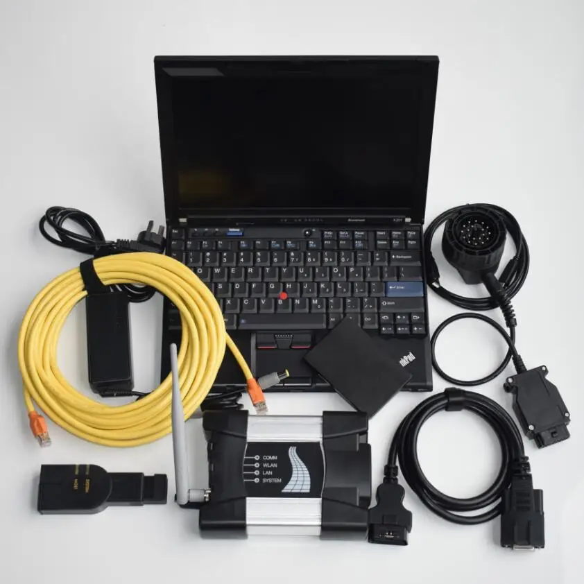 Новый WIFI для BMW ICOM Next с X201 ноутбук 720 ГБ SSD программное обеспечение 3 в 1