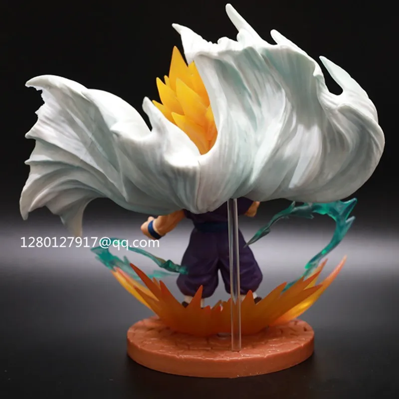 Dragon Ball Z Anger juvenal Son Gohan Super Saiyan ПВХ фигурка Коллекционная модель игрушки 16 см