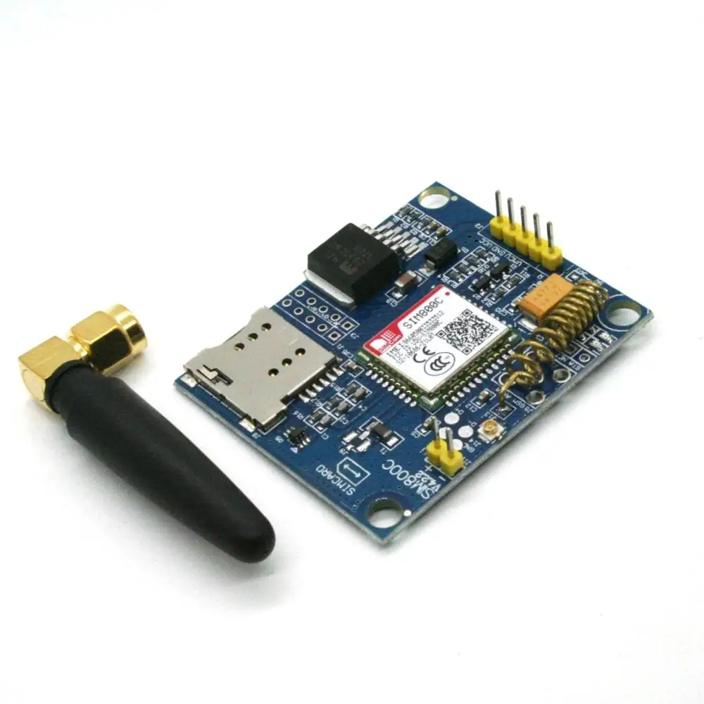 Макетная плата SIM800C модуль GSM GPRS Поддержка сообщений Bluetooth TTS DTMF четыре диапазона