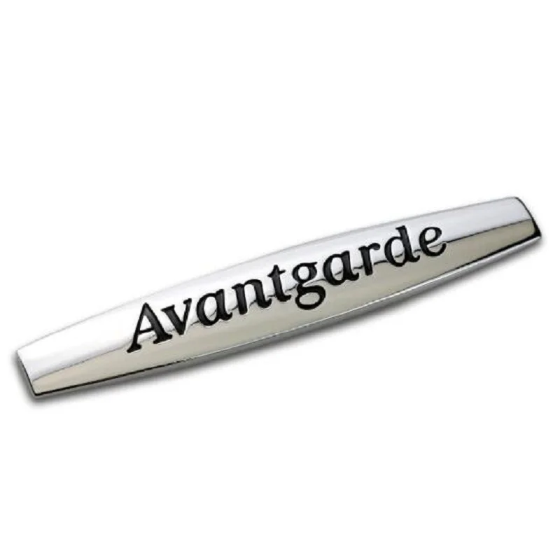 Avantgarde значок эмблема металл хромовый логотип стикеры задний багажник подходит для Mercedes