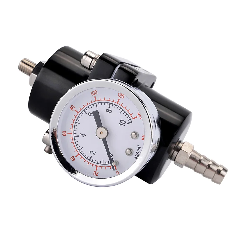 SPEEDWOW Алюминиевый Регулируемый регулятор давления топлива FPR 0-140 Psi масляный