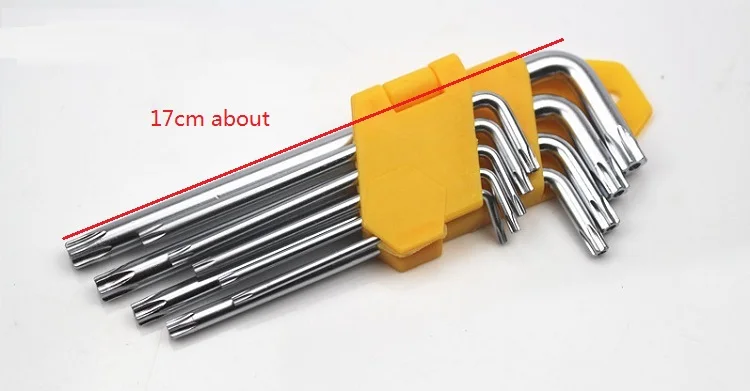 Новинка 9 шт./лот шестигранный ключ звезда гаечный Тип L|hex key wrench|hexagon wrenchkey wrench |