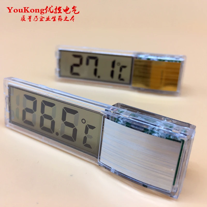 YK 50 измеритель температуры воды в аквариуме ЖК Прозрачный термометр для