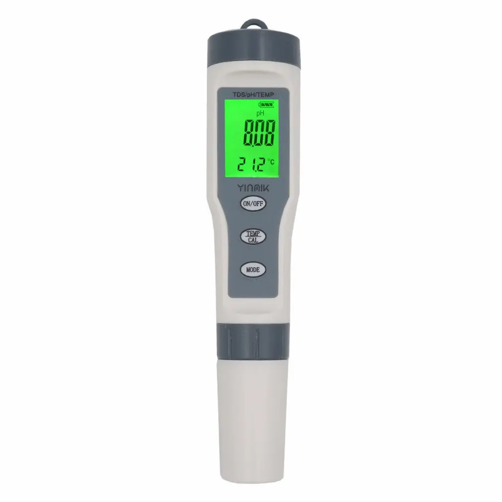 Многофункциональный измеритель PH/TDS/Temp тестер температуры Ручка проводимость