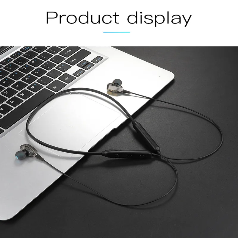 Беспроводная гарнитура Xingshenglong Bluetooth-гарнитура с двойным кольцом и кулоном синим
