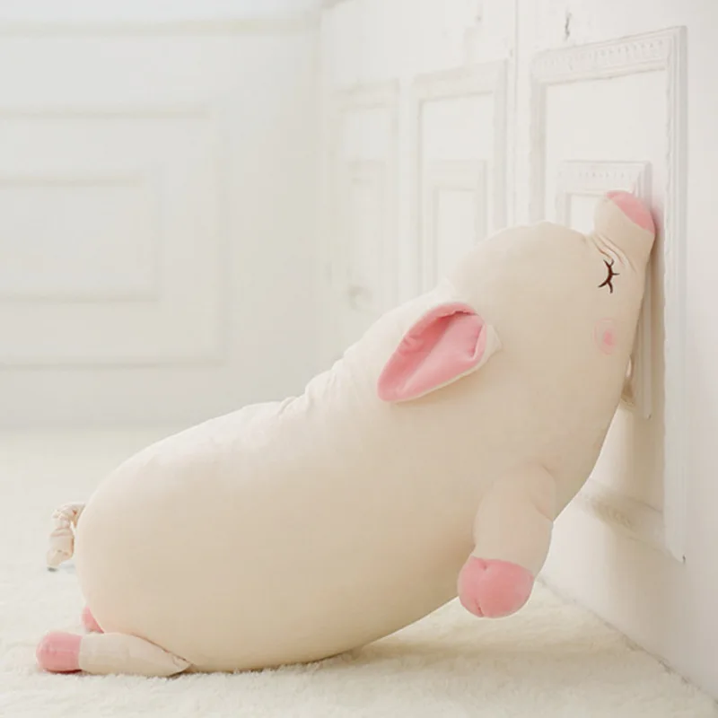 45 см/75 см ASSOT супер мягкая мультяшная свинка плюшевые игрушки подушка детская