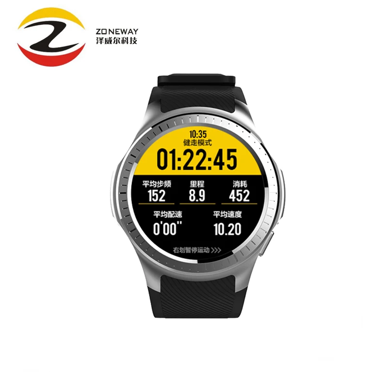 2018 gps L1 Smartwatch телефон 1 3 ''спортивные Смарт часы Android iOS MTK2503 сердечного ритма 2G