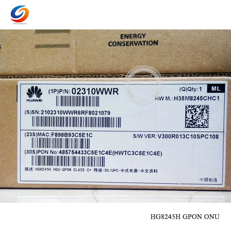 Заводская цена 50 шт./лот 99% Новый Хуа Вэй HG8245H GPON ONU ONT echolife с 4GE + порт Голос USB WIFI