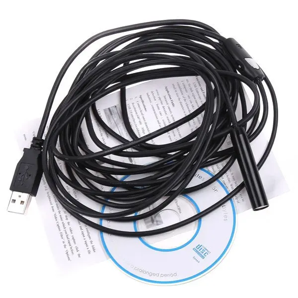 

New Landing USB 5M Water-proof IP66 inspection USB endoscope CMOS Borescope