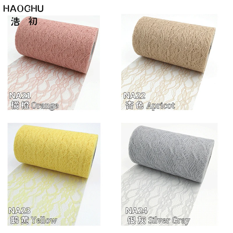 HAOCHU 6'ཕyard DIY свадебная органза лента на стул для вечеринки бант синий белый