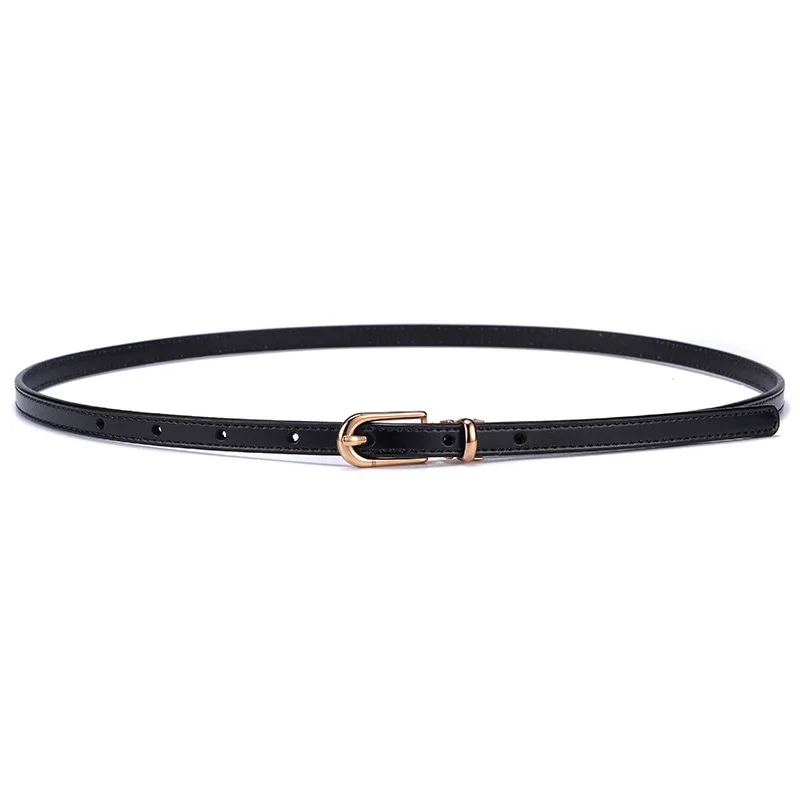 Элегантные пояса из натуральной кожи для женщин платье черного и коричневого