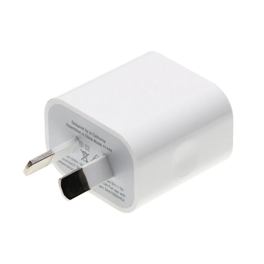 Сетевое зарядное устройство с двумя USB-портами 5 В 2 А 50 шт./лот | Электроника