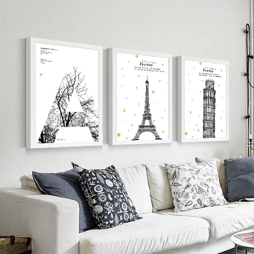 modern contracted sitting room Adornment picture household hotel Hang a bedroom head of bed style | Дом и сад