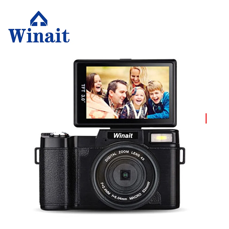 

Winait max 24mp цифровая камера full hd 1080p с 3,0 дюймовым TFT-дисплеем