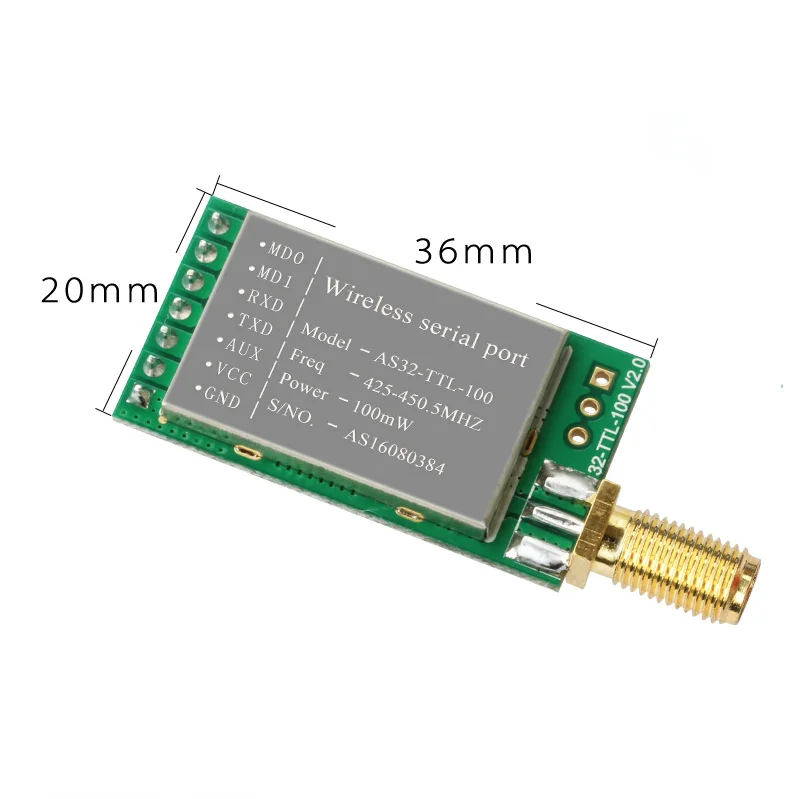 [Простой рот] SX1278/SX1276 беспроводной модуль | 433 МГц последовательный LORA