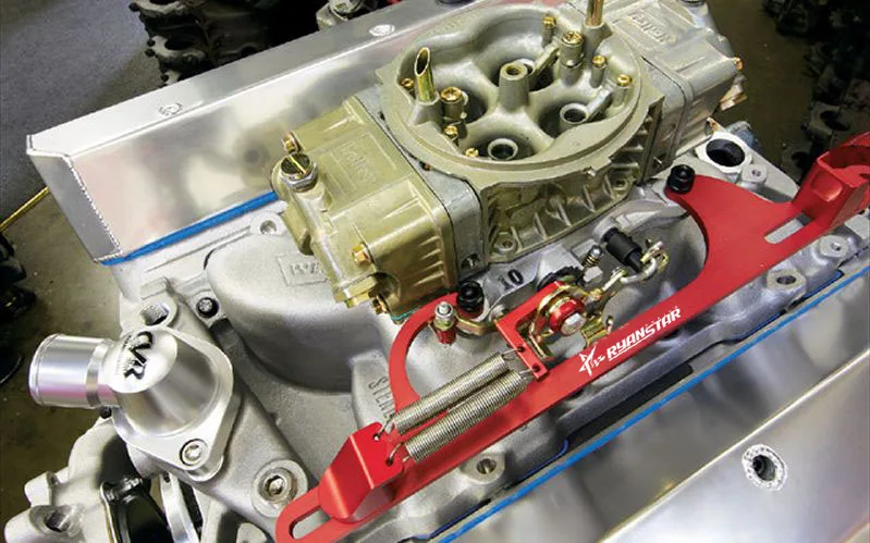 Ryanstar Racing стайлинга автомобилей 4150 4160 Алюминий серии черный красный Дроссельный