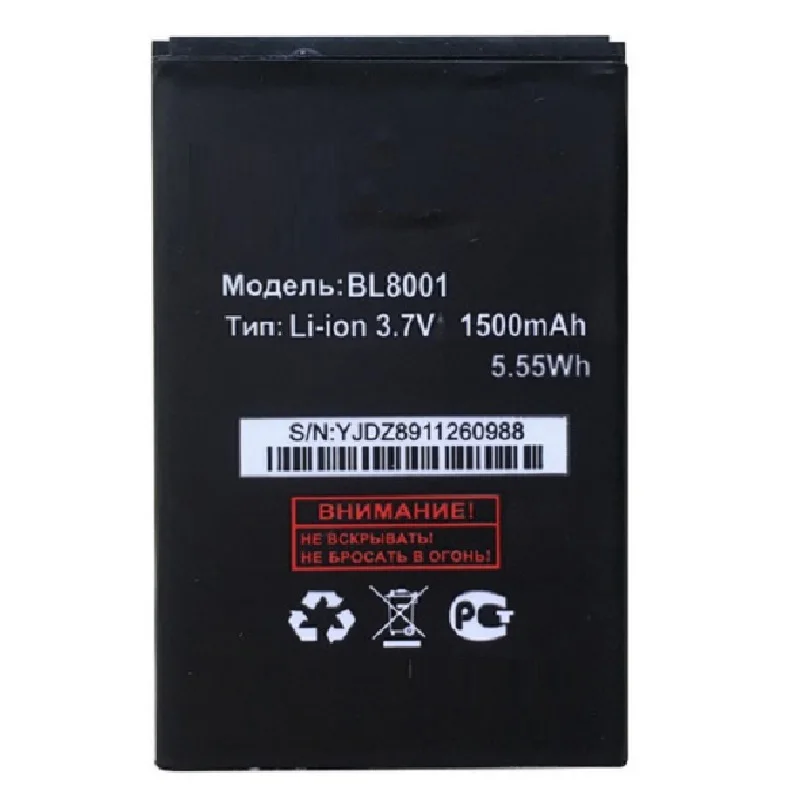 Сменные литий-ионные аккумуляторы для мобильных телефонов FLY BL8001 BL 8001 IQ4490 IQ 4490 3 7 В