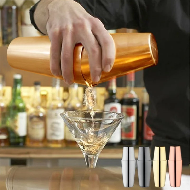 Американский стиль Бостон шейкер для коктейлей жестяной/жестяной из нержавеющей